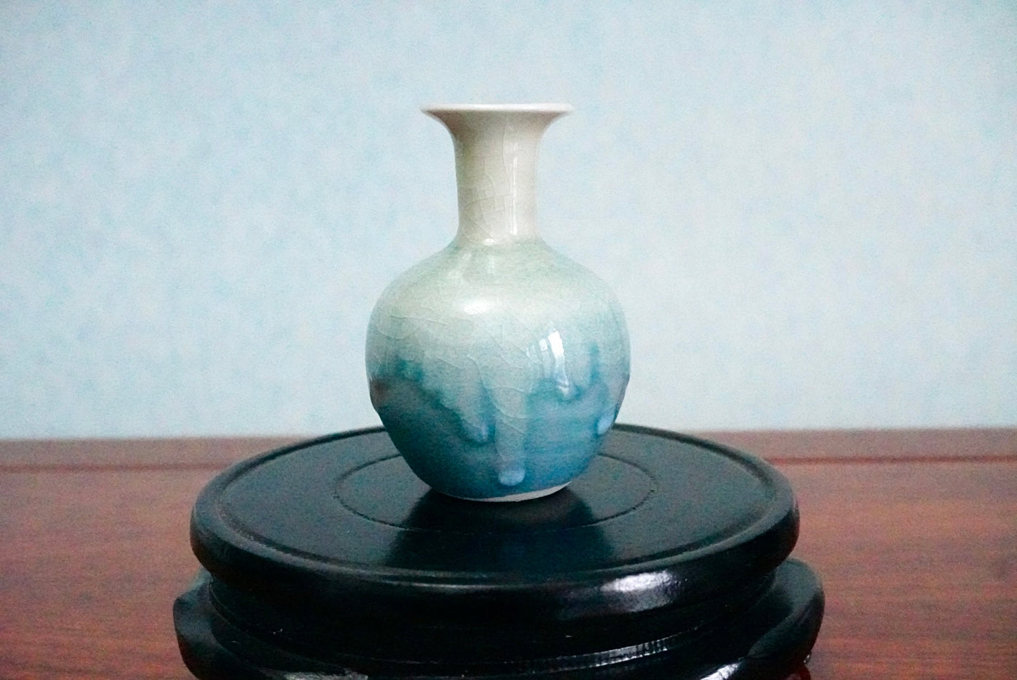 Cute mini unique glazed vases