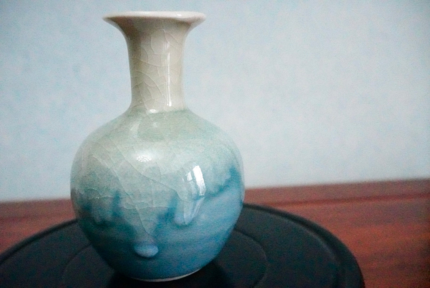 Cute mini unique glazed vases