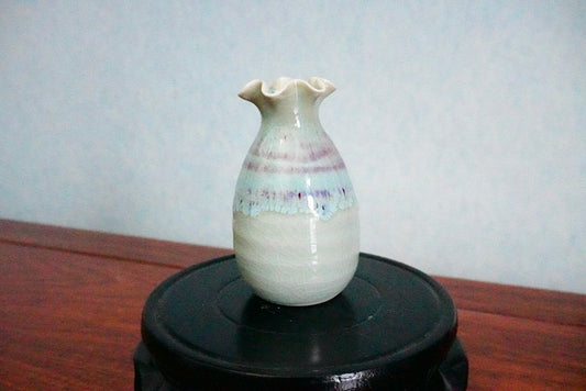 Cute mini unique glazed vases