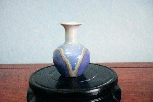 Cute mini unique glazed vases