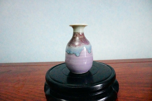 Cute mini unique glazed vases