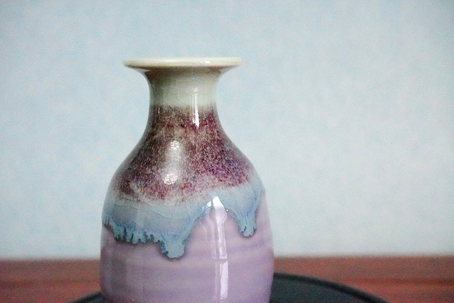 Cute mini unique glazed vases
