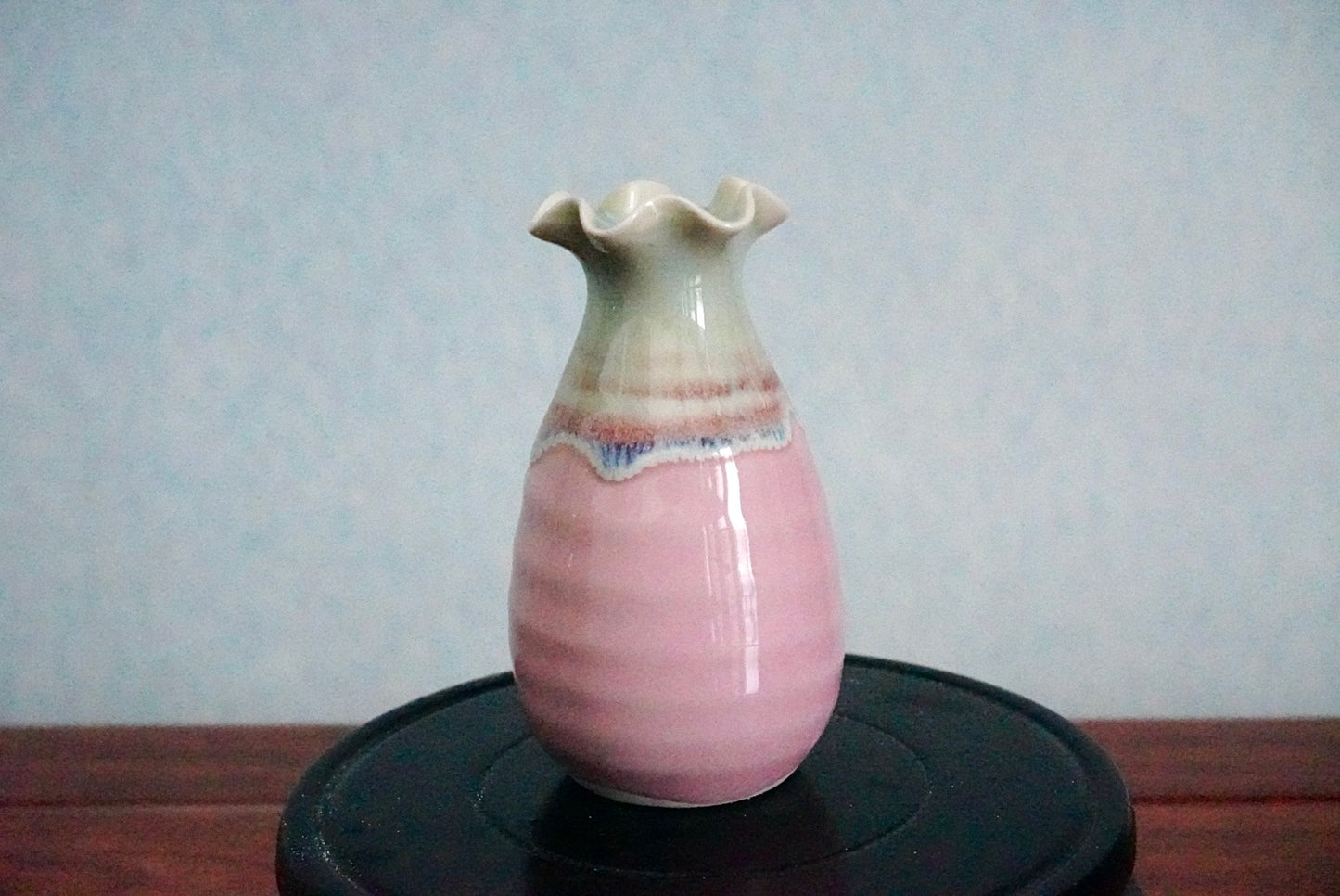 Cute mini unique glazed vases