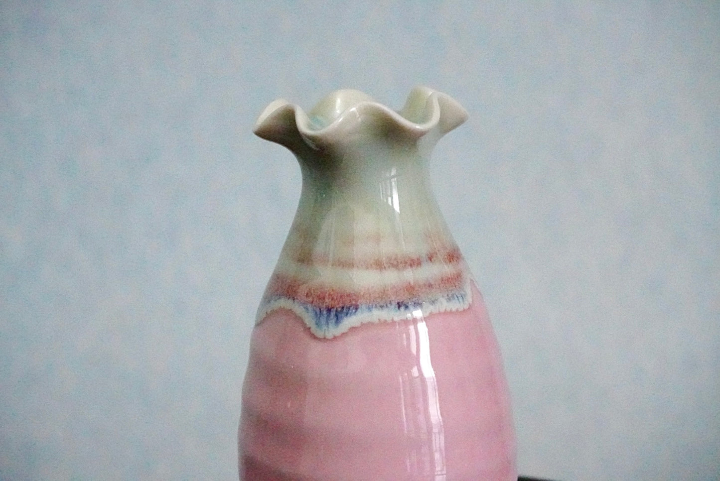 Cute mini unique glazed vases