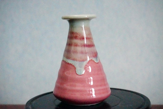 Cute mini unique glazed vases
