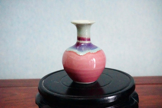 Cute mini unique glazed vases