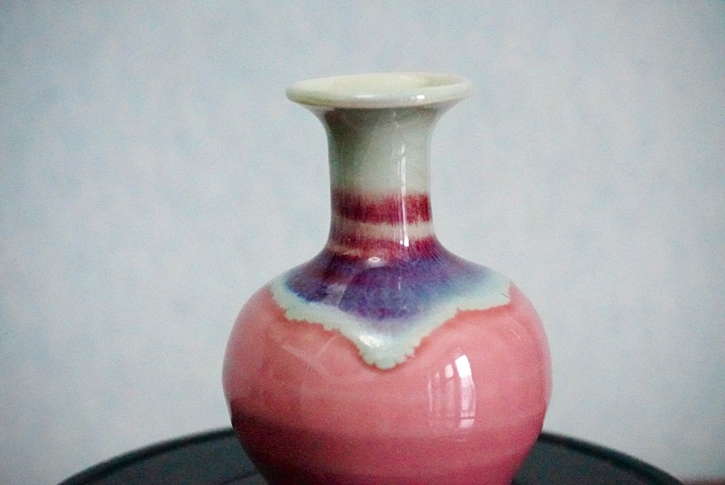Cute mini unique glazed vases