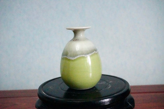 Cute mini unique glazed vases