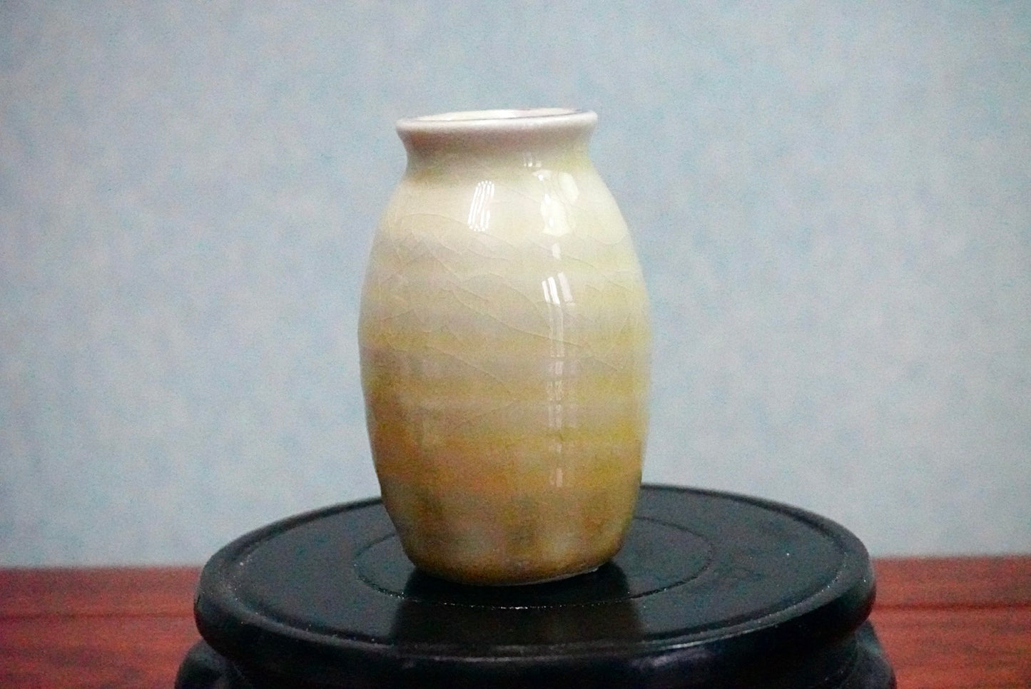 Cute mini unique glazed vases