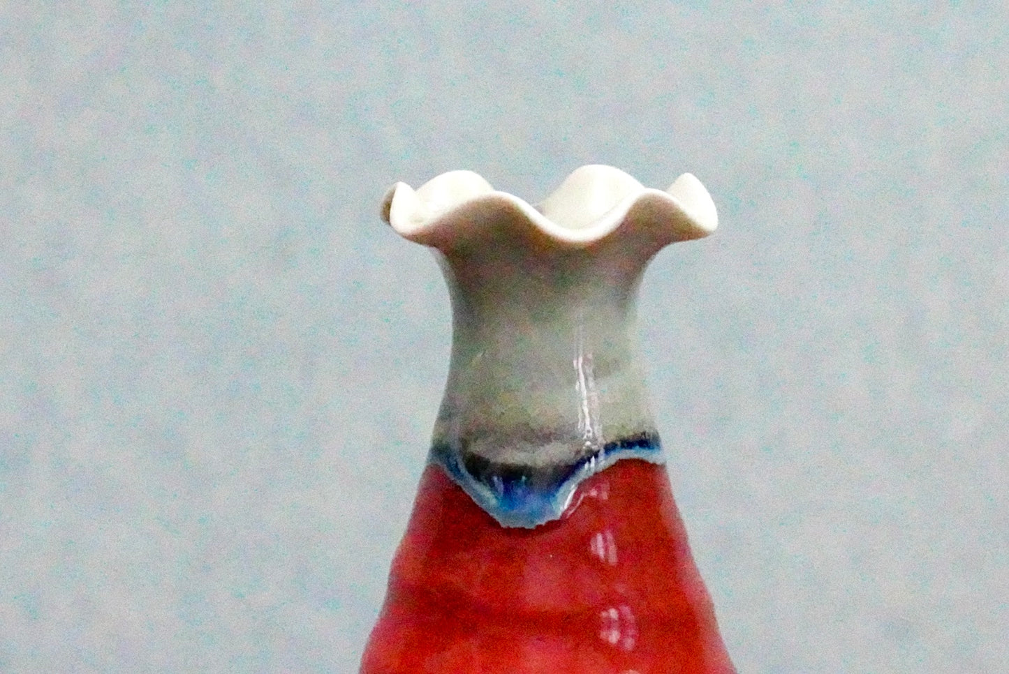 Cute mini unique glazed vases
