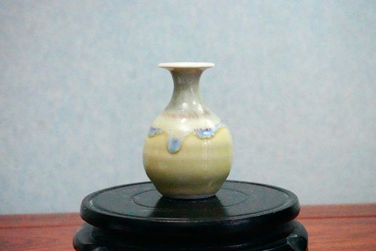 Cute mini unique glazed vases
