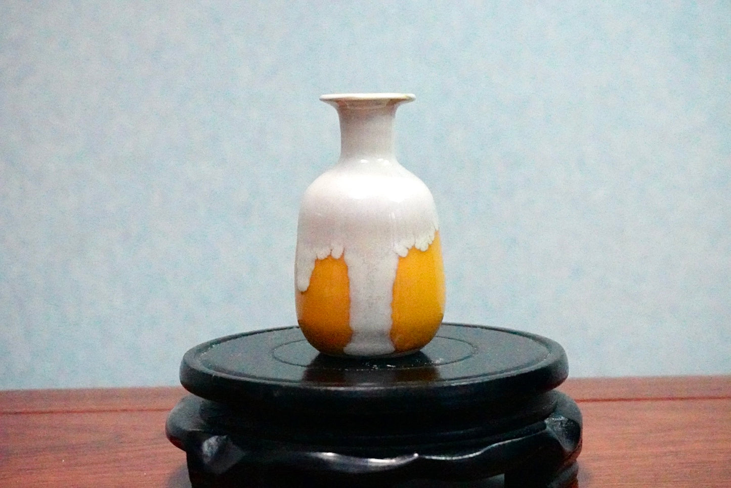 Cute mini unique glazed vases