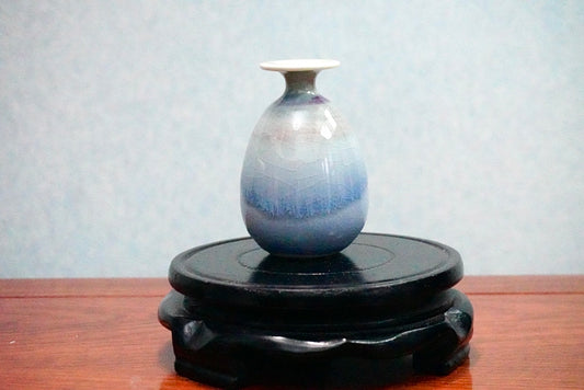 Cute mini unique glazed vases