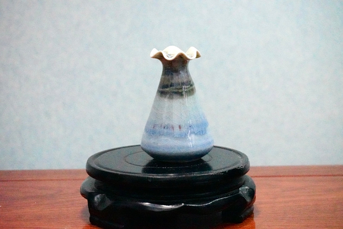 Cute mini unique glazed vases