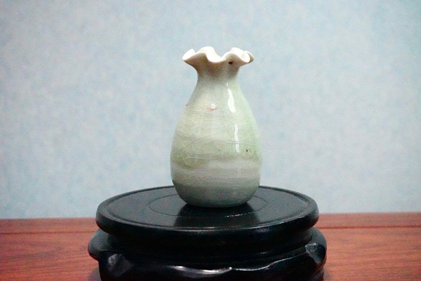Cute mini unique glazed vases