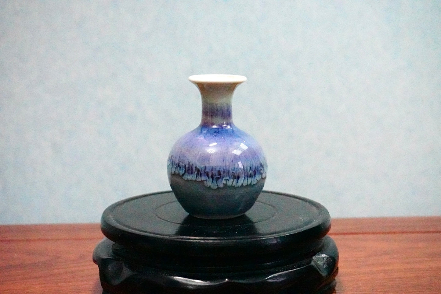 Cute mini unique glazed vases