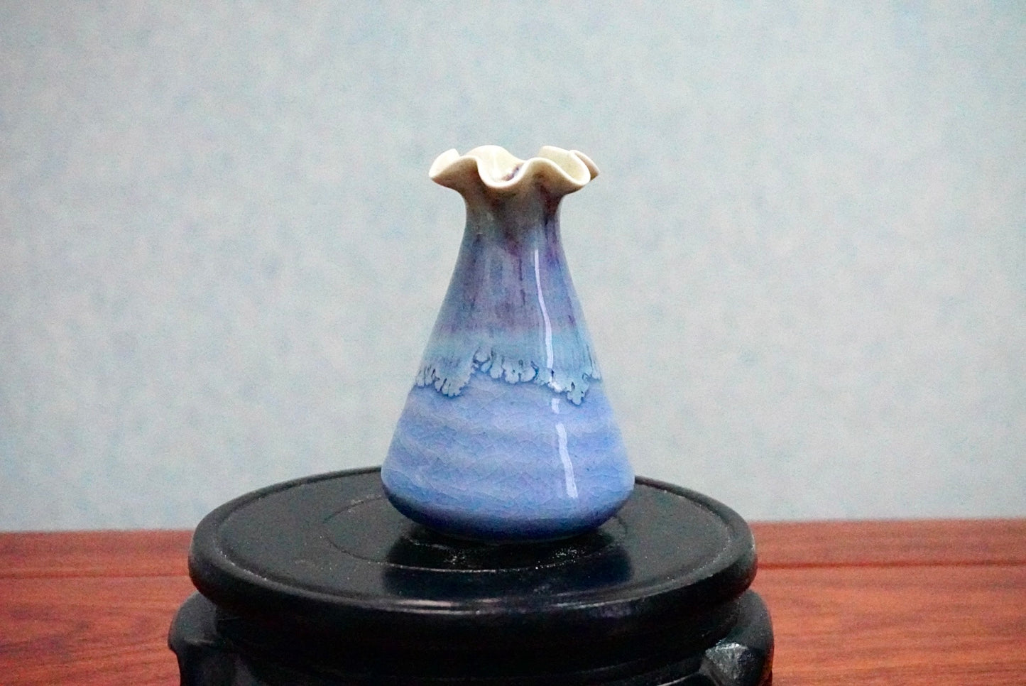 Cute mini unique glazed vases