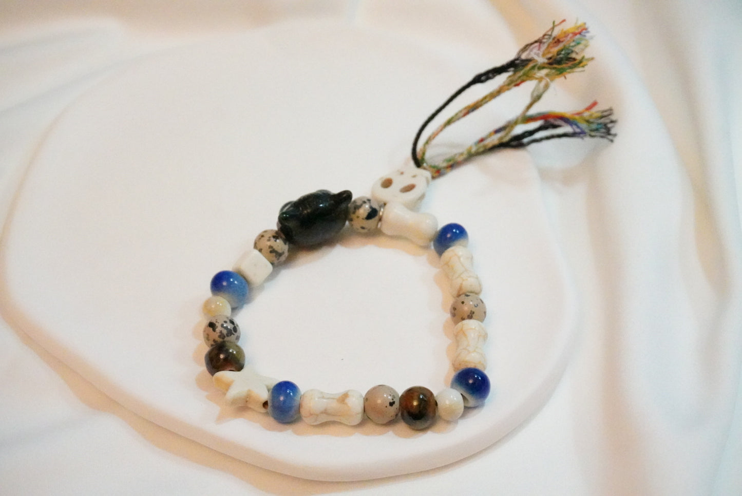 Black Cat Ceramic Bracelet