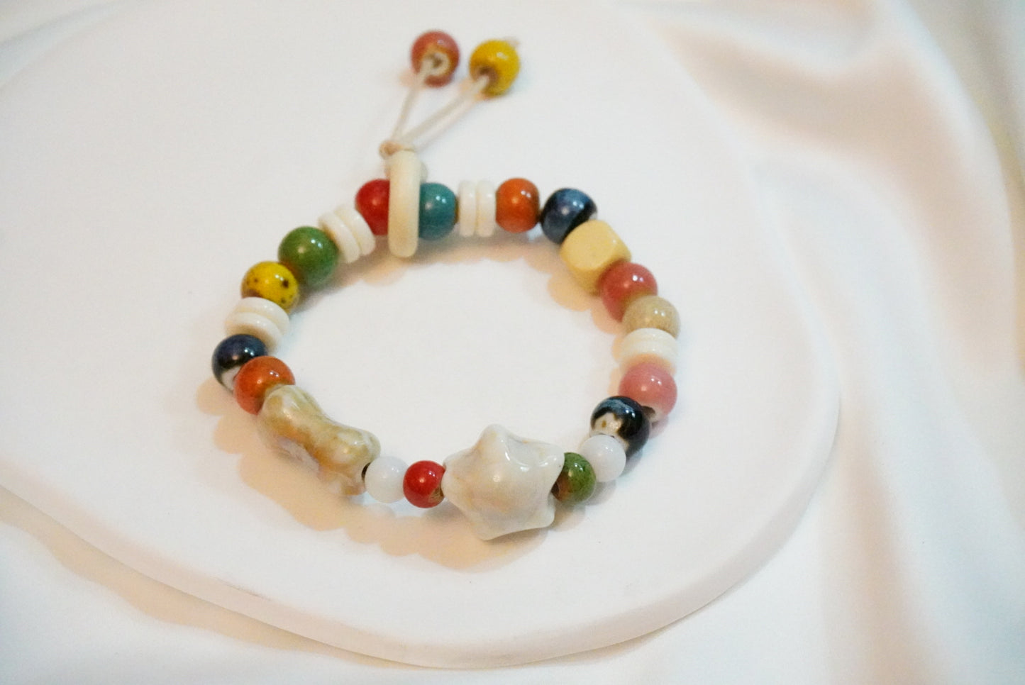 Colourful Ceramic Bracelet