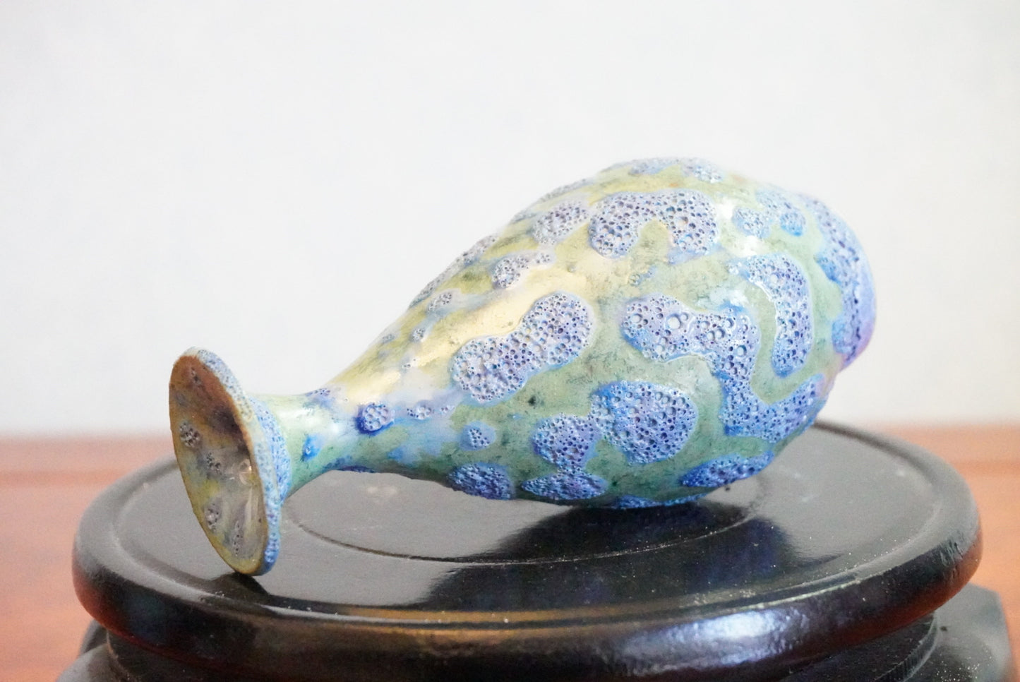 Cute mini unique bubble glazed vases