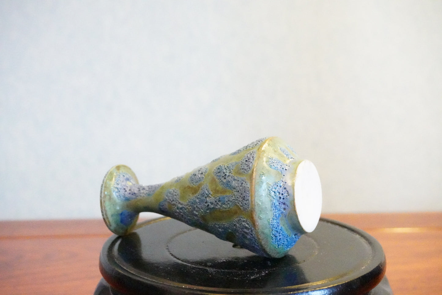 Cute mini unique bubble glazed vases