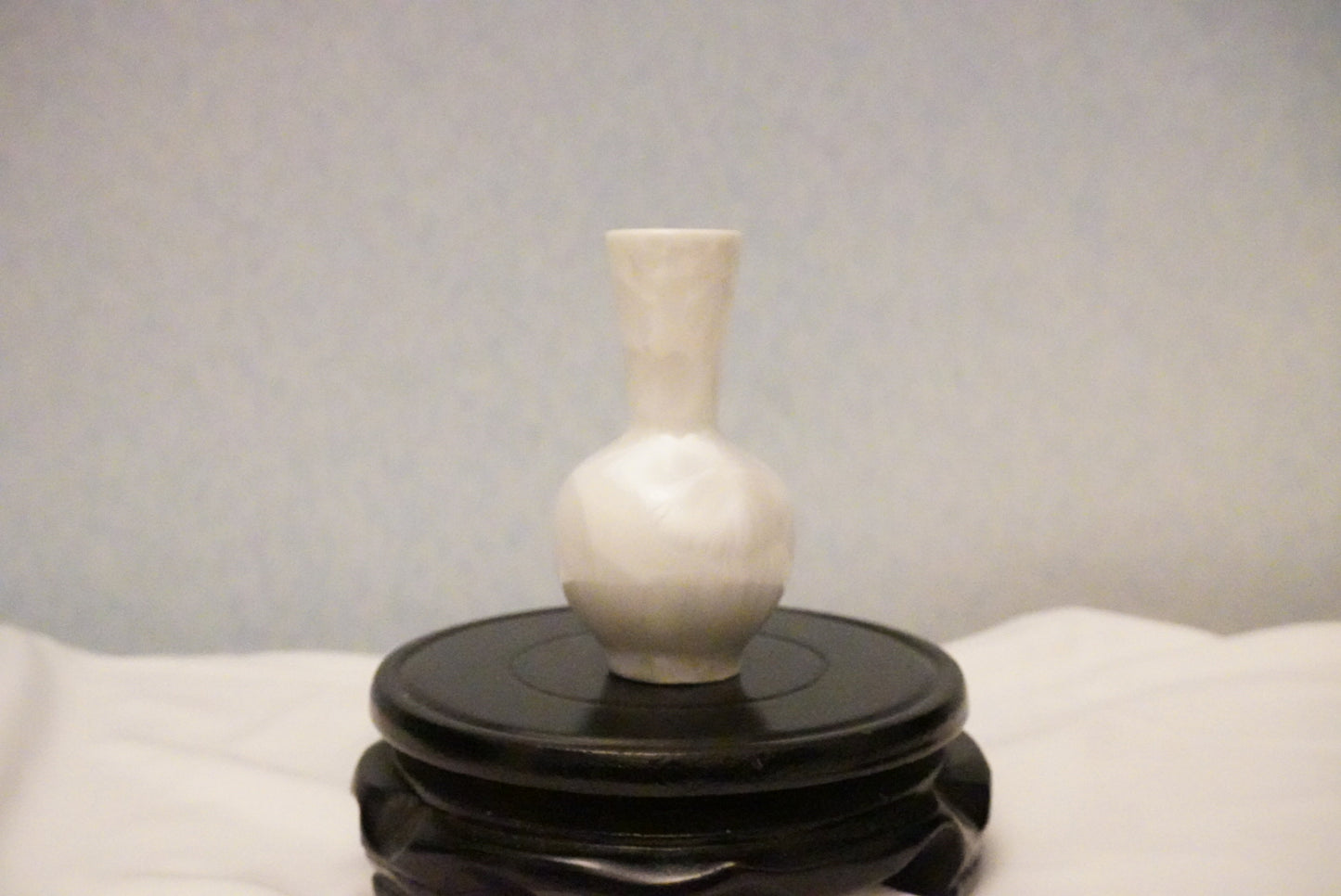 Mini Crackle Glazed Unique Ceramic Vase 100% Handmade