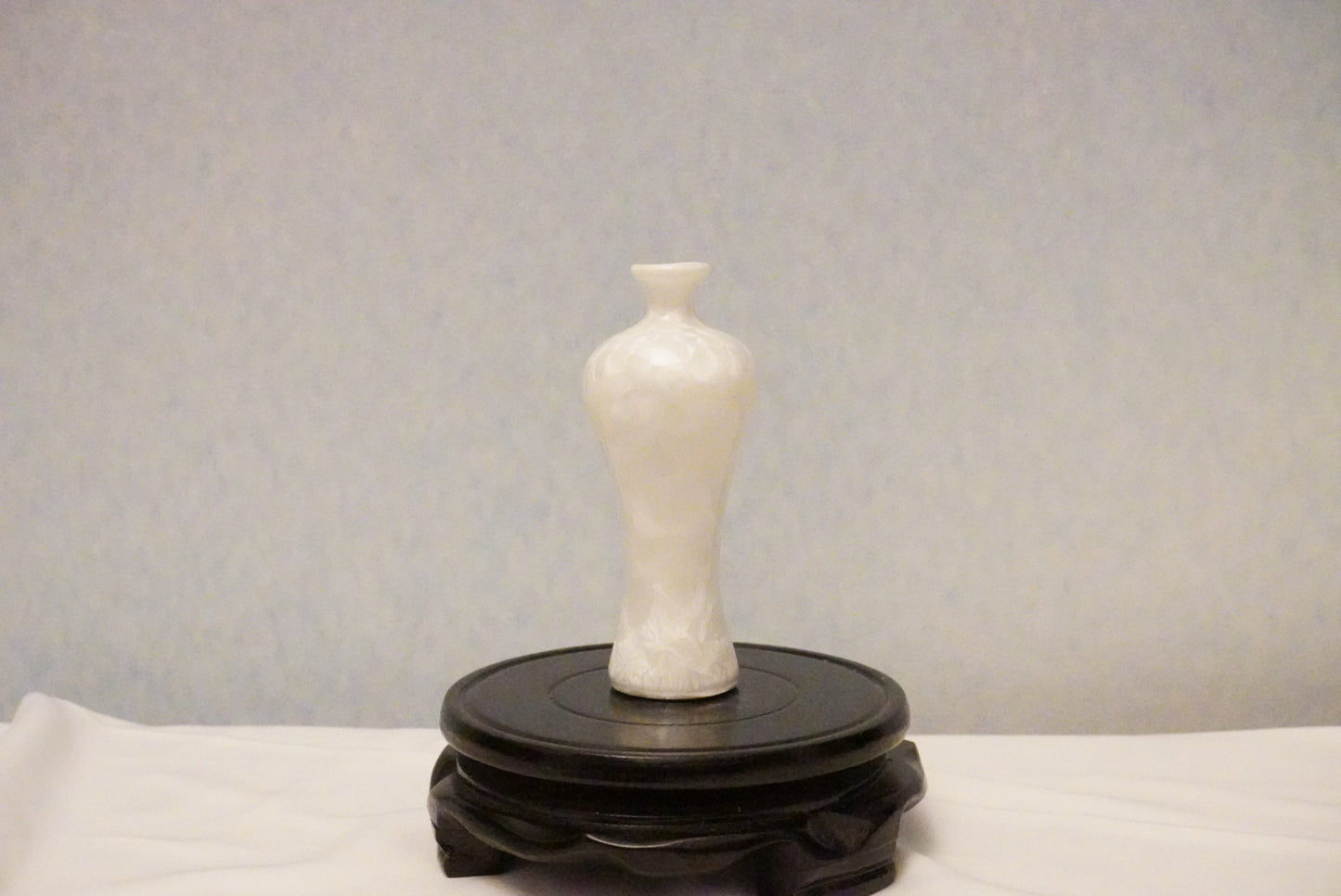 Mini Crackle Glazed Unique Ceramic Vase 100% Handmade