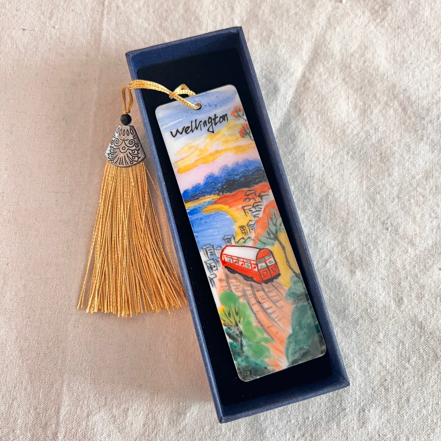 Handmade New Zealand Ceramic BookMarks - Durable