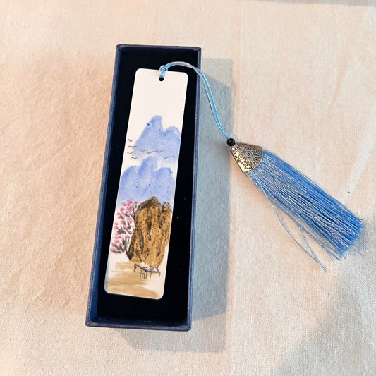 Handmade Ceramic BookMarks with Blessings – Durable, Hand-Painted, and Full of Meaning