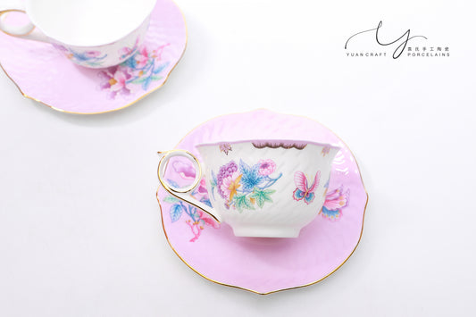Secret Garden Teacups & Saucers Sets for Two