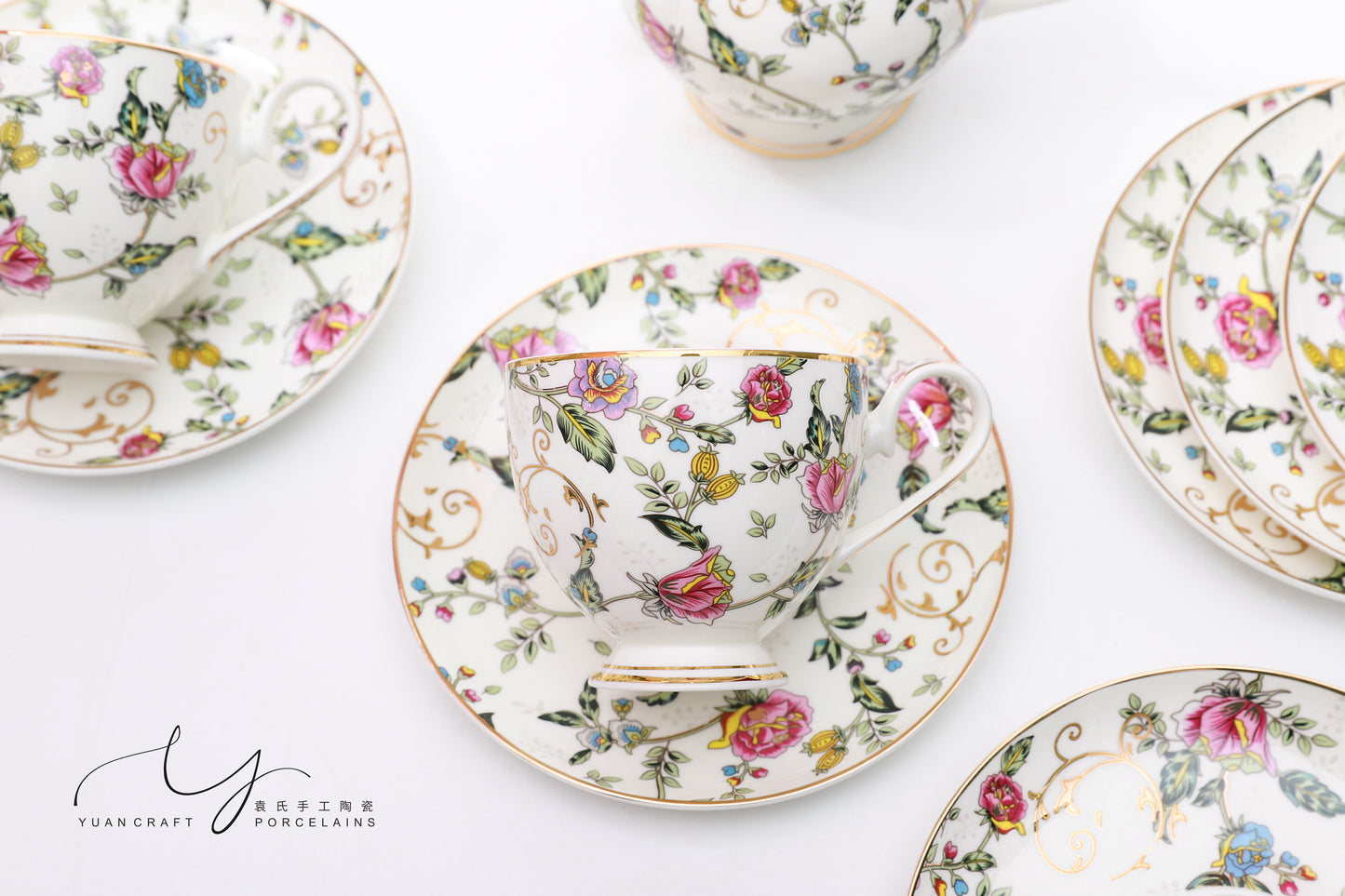 Rose Garden 15-Piece Set