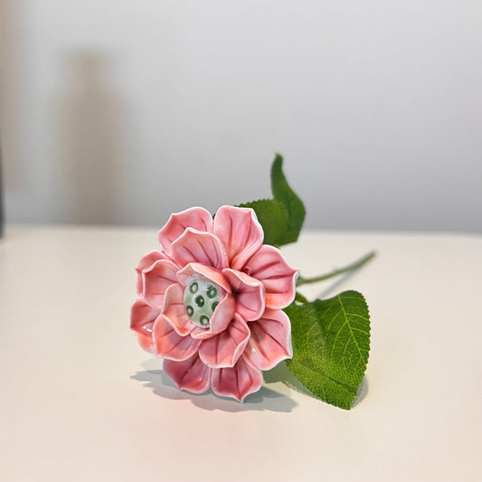 100% Handmade Ceramic Lotus | Ceramic Flower | Small Ceramic Flowers