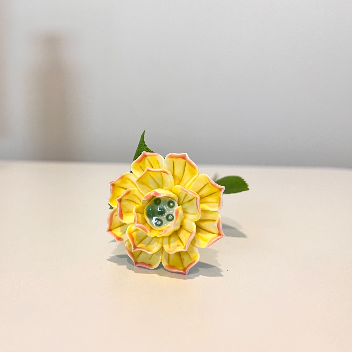100% Handmade Ceramic Lotus | Ceramic Flower | Small Ceramic Flowers