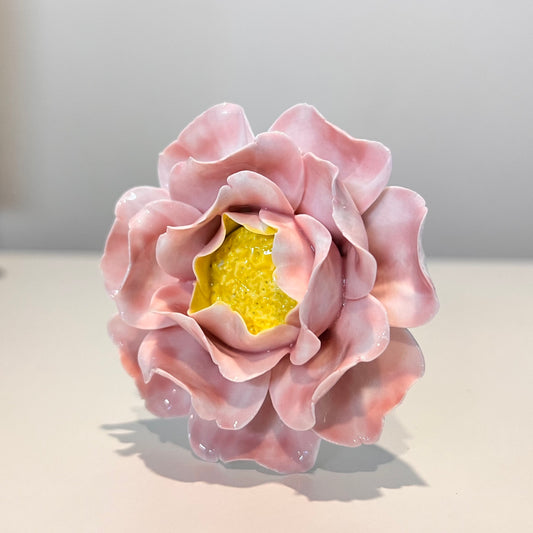 100% Handmade Ceramic Peony Flowers | Ceramic Flower | Large Ceramic Flowers