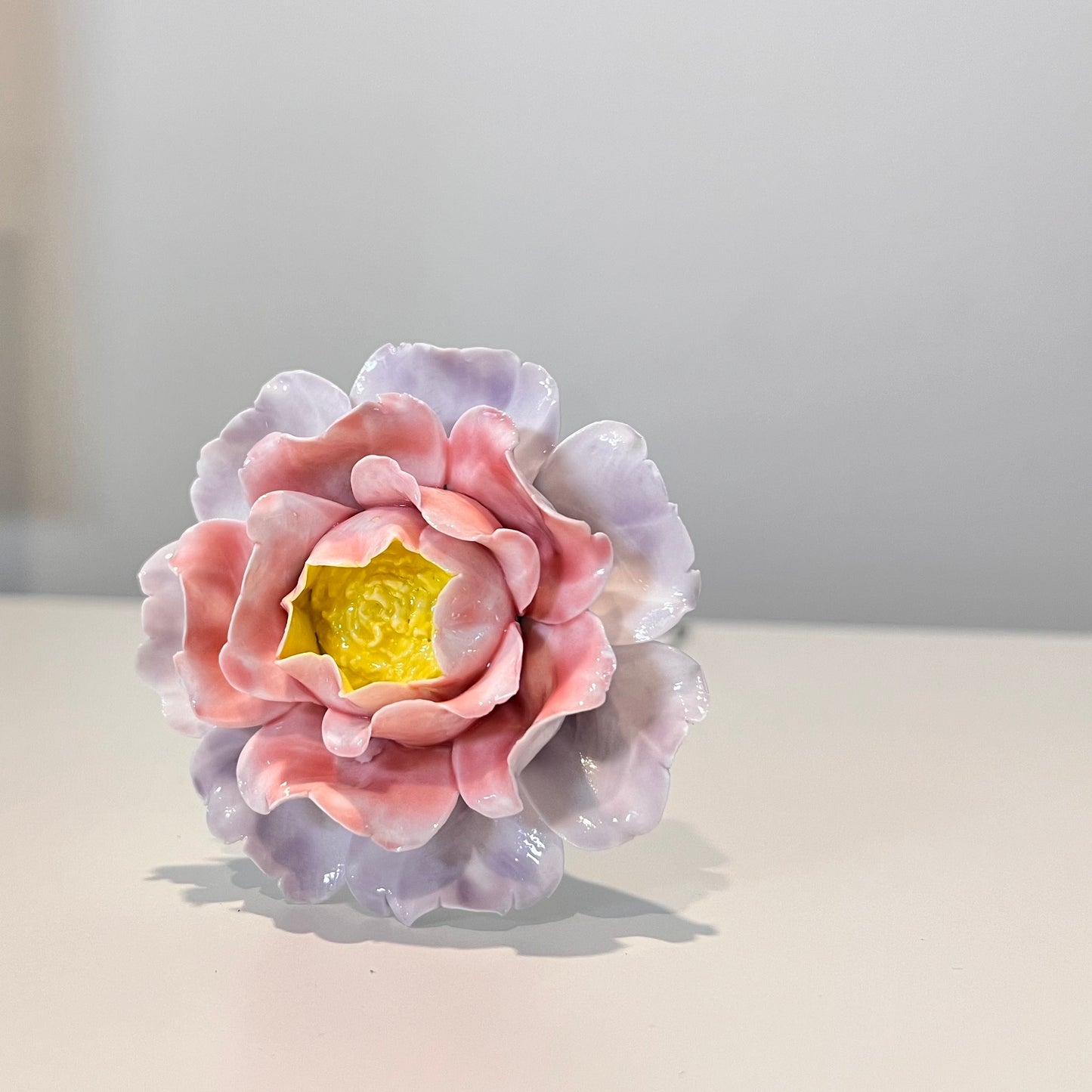 100% Handmade Ceramic Peony Flowers | Ceramic Flower | Large Ceramic Flowers