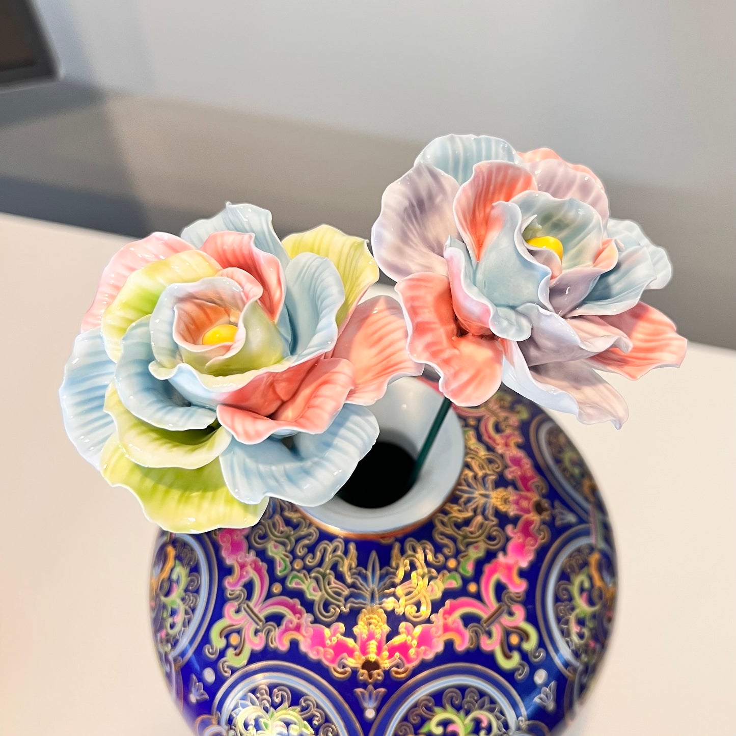 100% Handmade Ceramic Flowers | Ceramic Flower | Large Ceramic Flowers