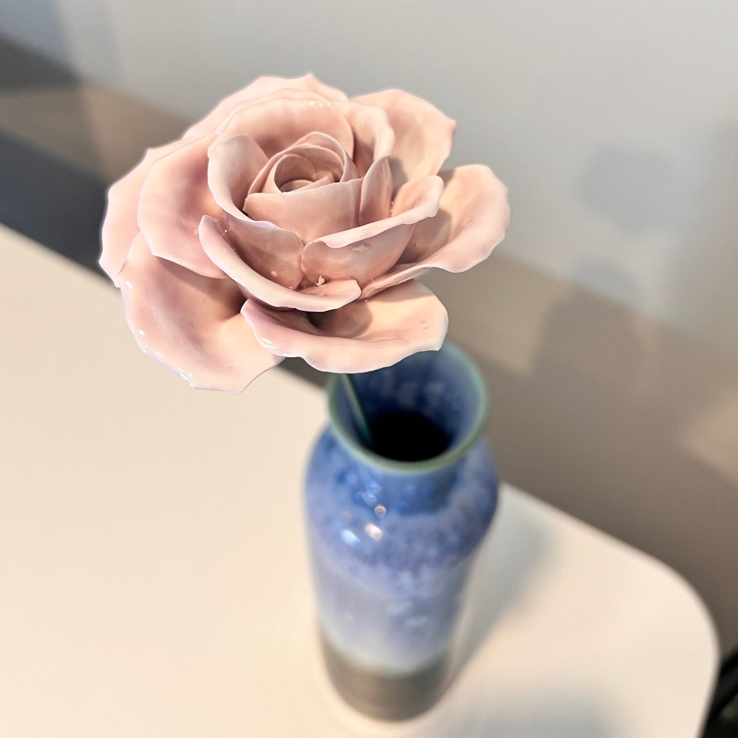 100% Handmade Ceramic Roses | Ceramic Flower | Large Ceramic Flowers