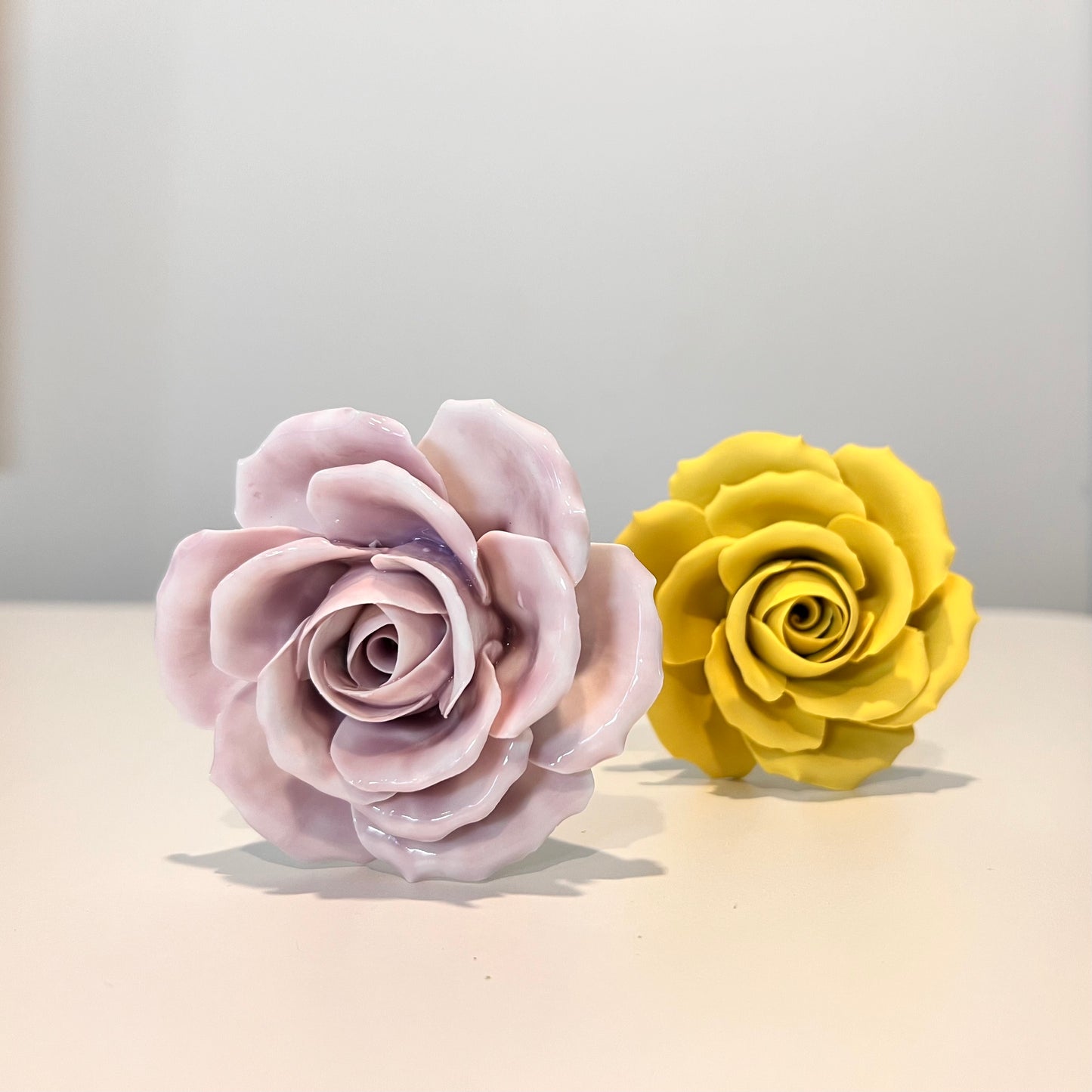 100% Handmade Ceramic Roses | Ceramic Flower | Large Ceramic Flowers