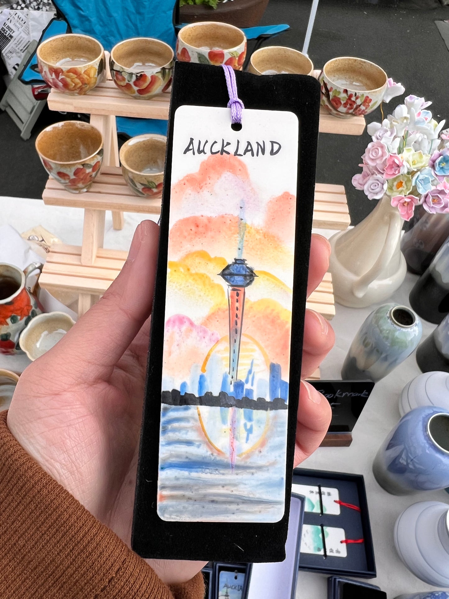 Handmade New Zealand Ceramic BookMarks - Durable