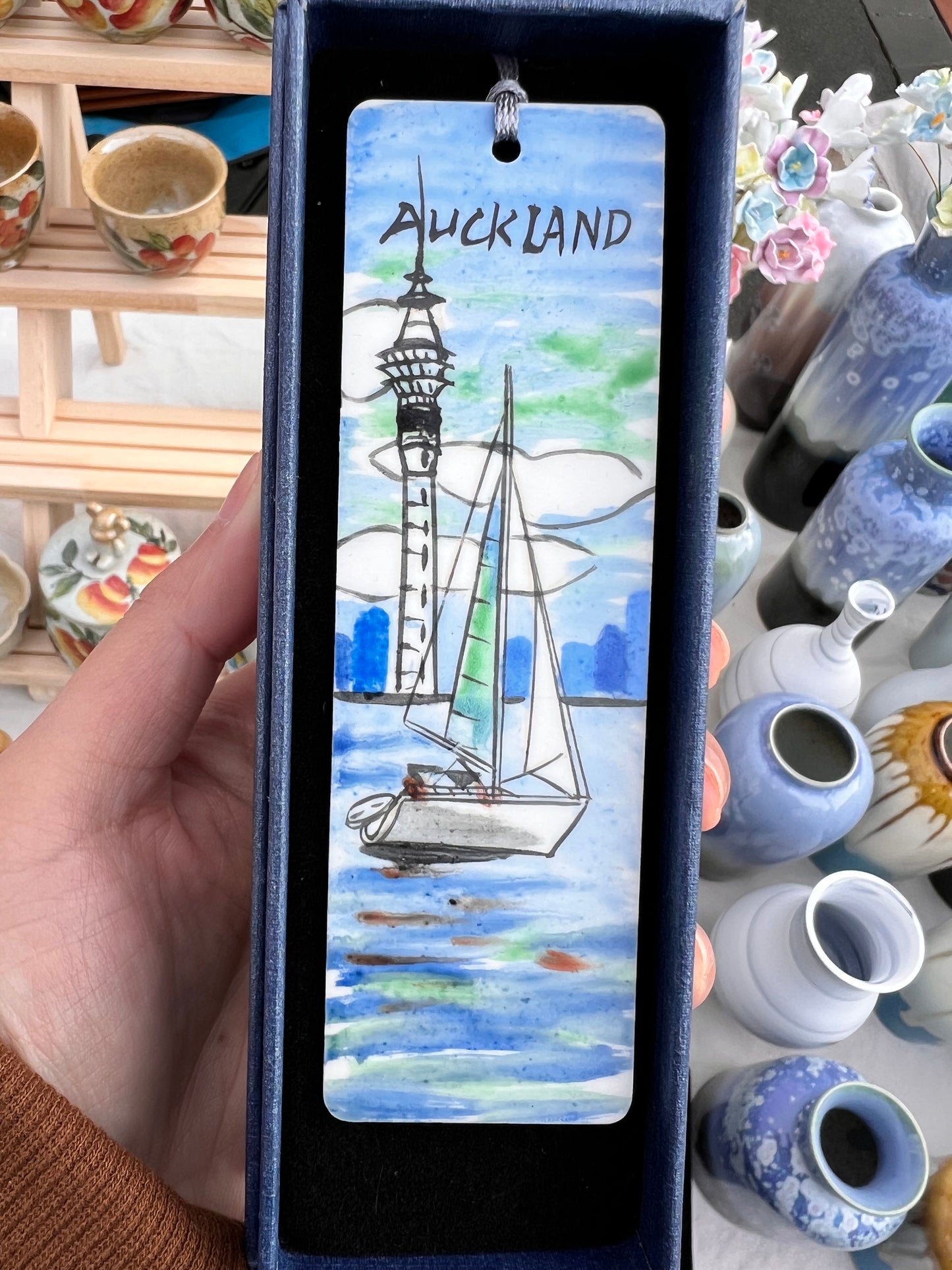 Handmade New Zealand Ceramic BookMarks - Durable