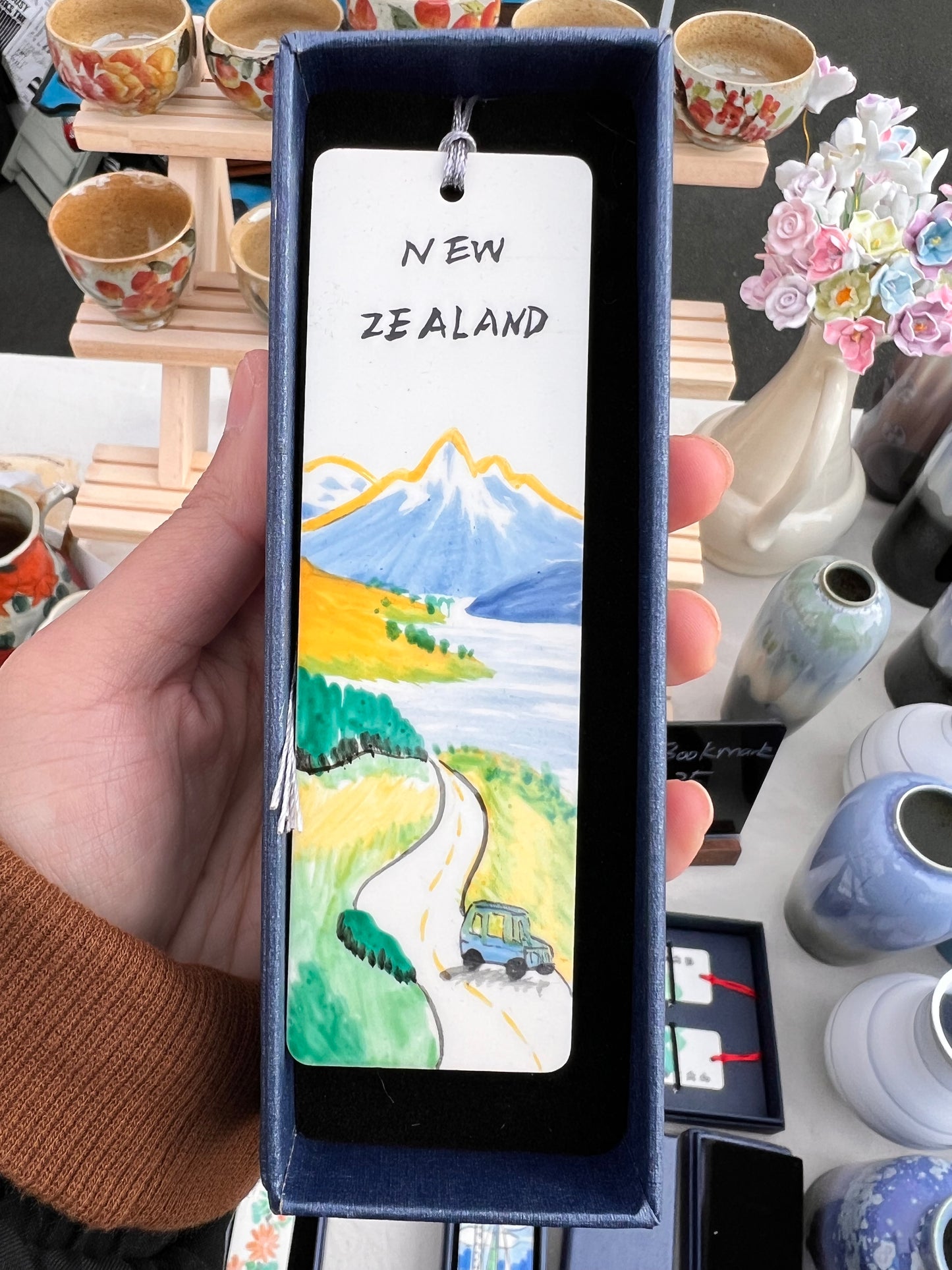 Handmade New Zealand Ceramic BookMarks - Durable