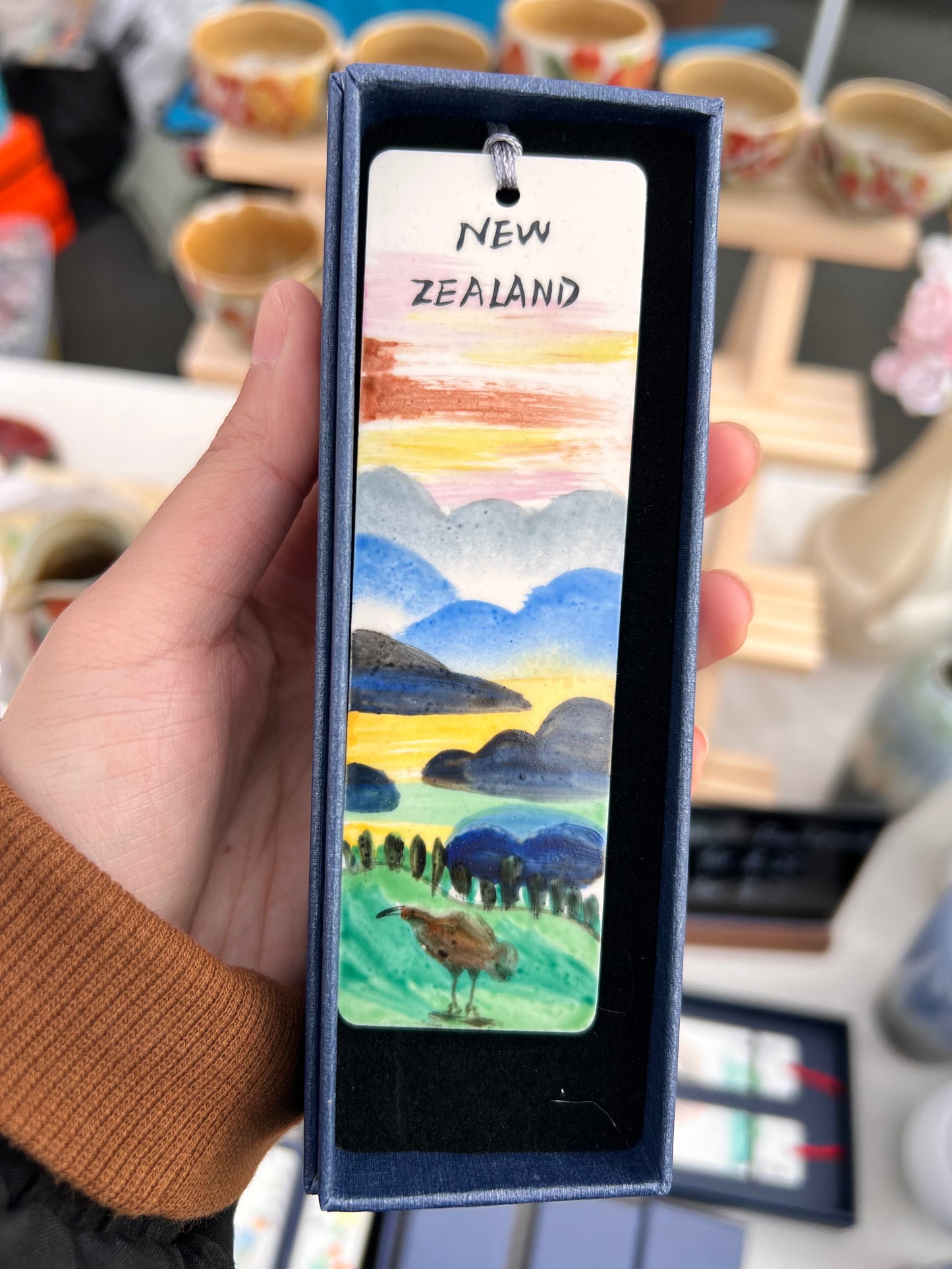 Handmade New Zealand Ceramic BookMarks - Durable