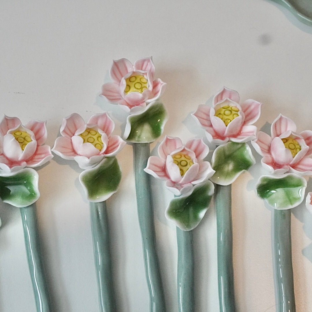 Handmade Flower Spoon
