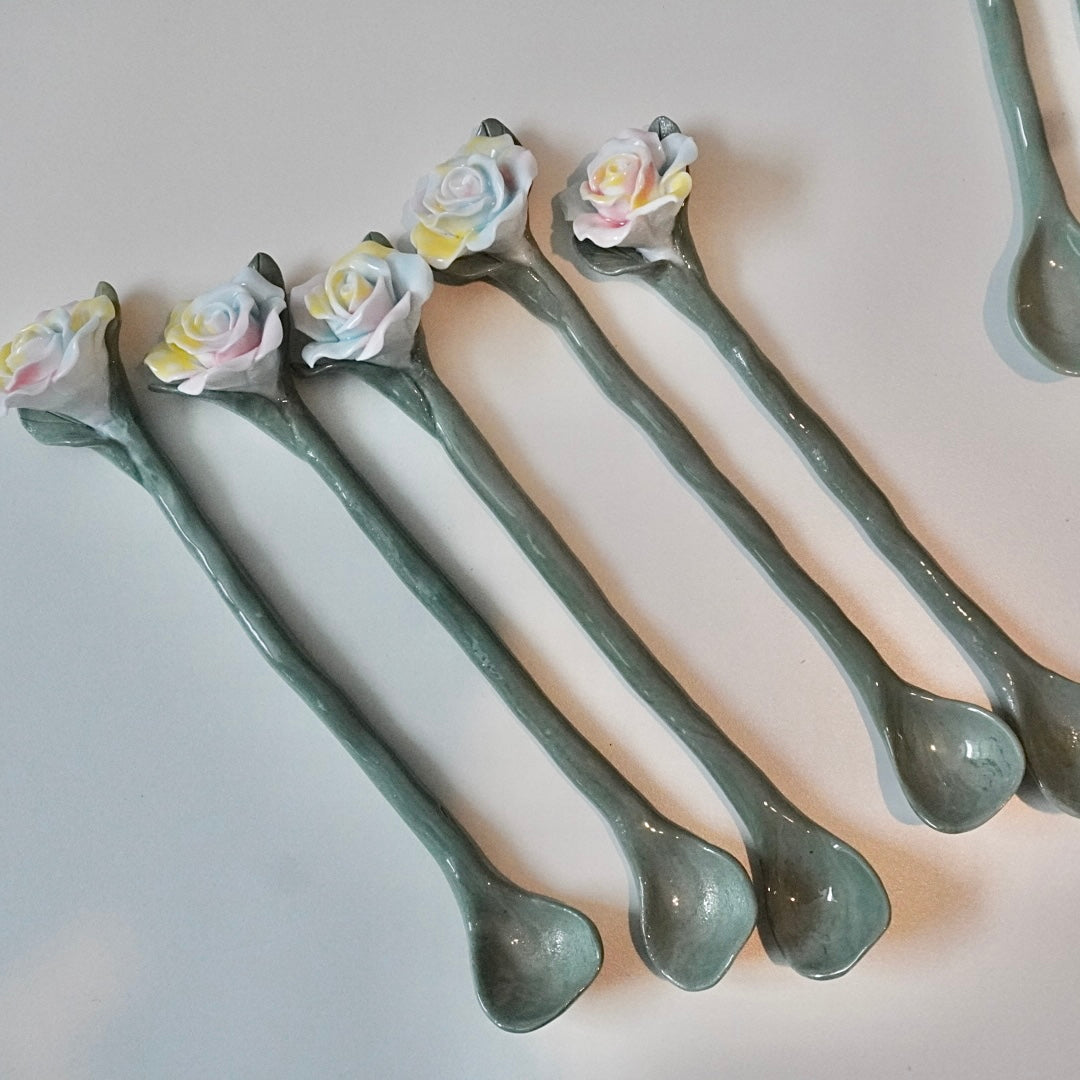 Handmade Flower Spoon
