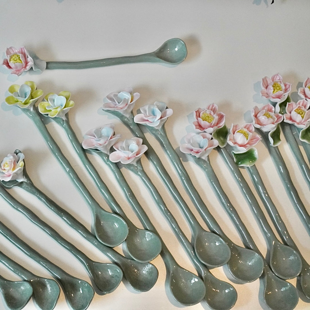 Handmade Flower Spoon