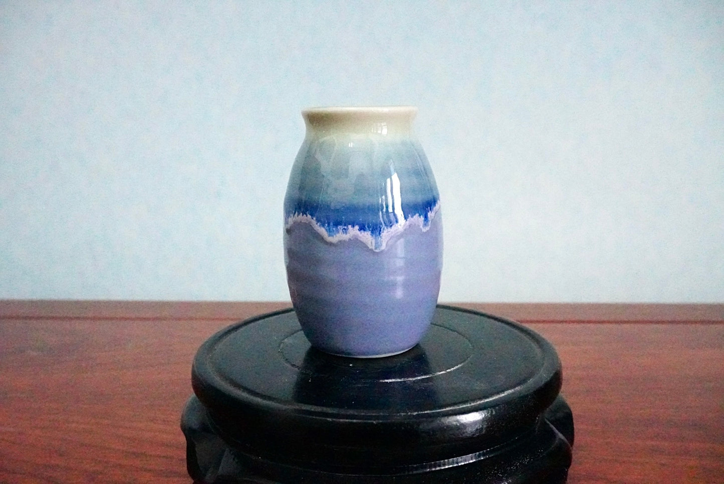 Cute mini unique glazed vases