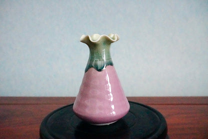 Cute mini unique glazed vases