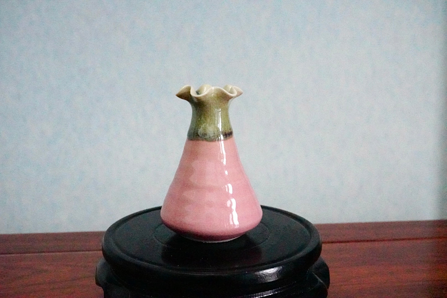Cute mini unique glazed vases