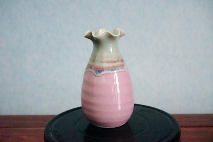 Cute mini unique glazed vases