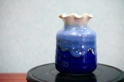 Cute mini unique glazed vases